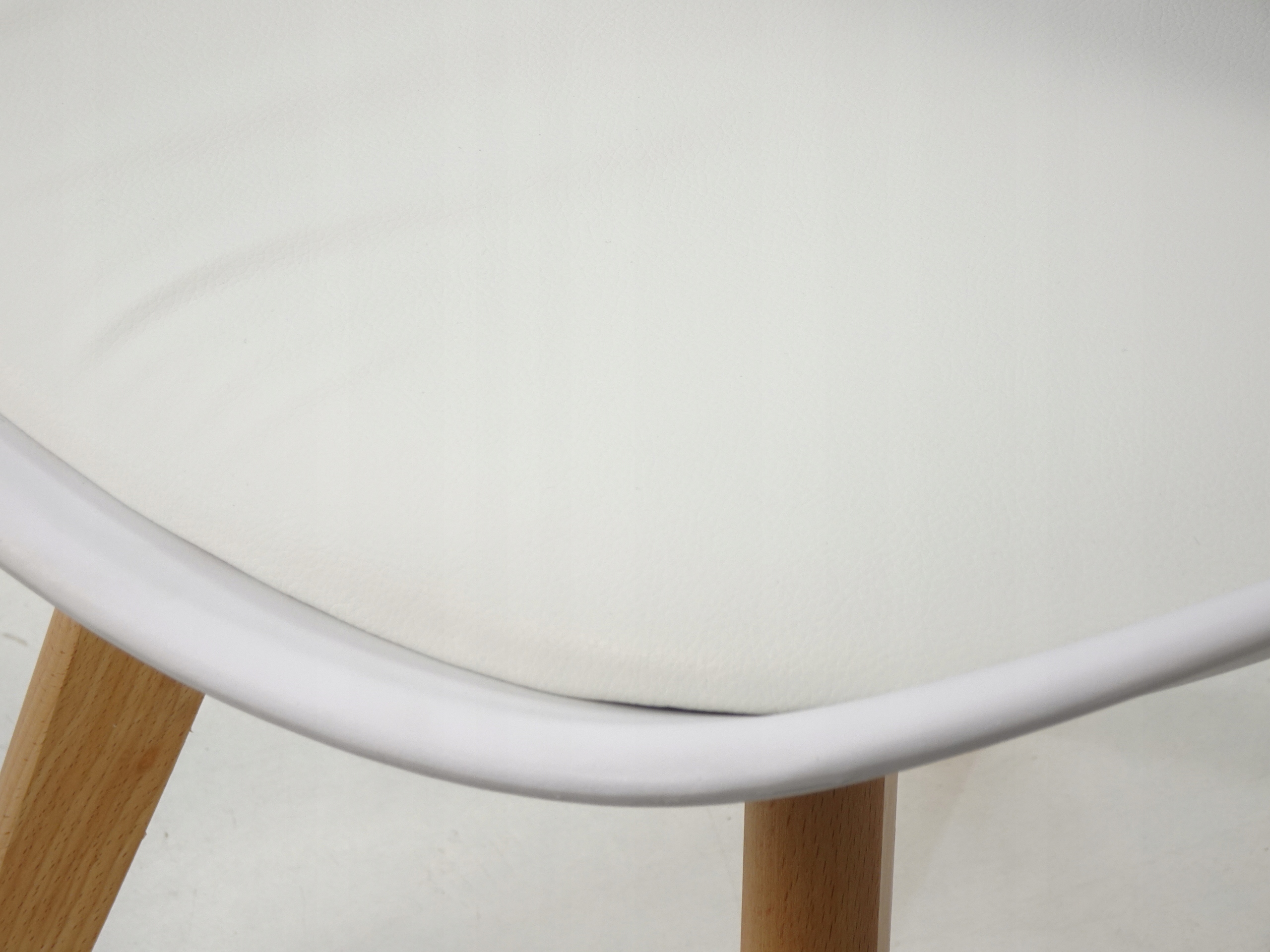 Stół z 4 krzesłami do jadalni Dąb Craft 80x120/160 Szerokość siedziska 49 cm