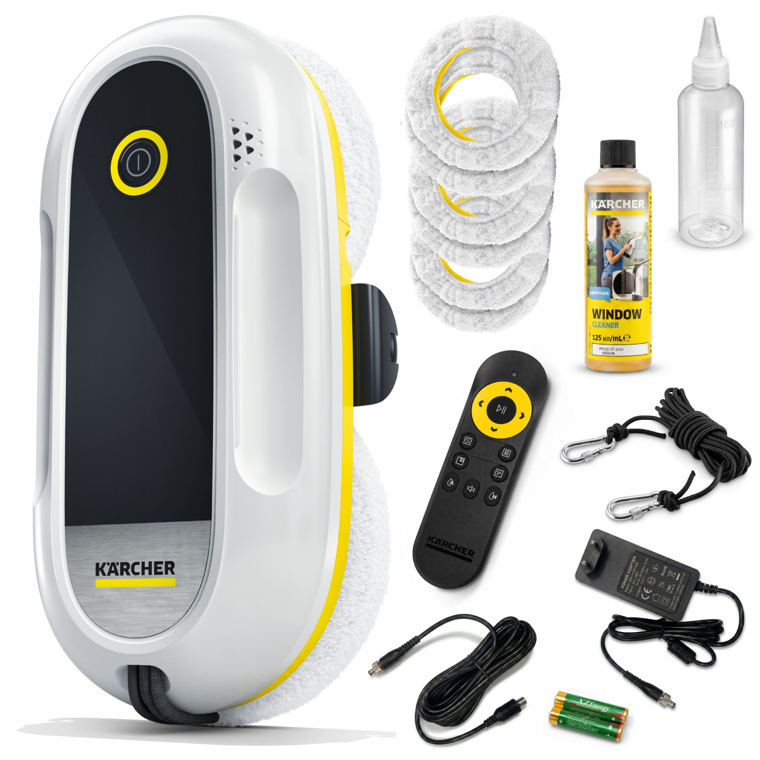 Robot Do Mycia Okien Szyb Karcher Rcw 2 Automatycznya Myjka Do Szyb Pilot