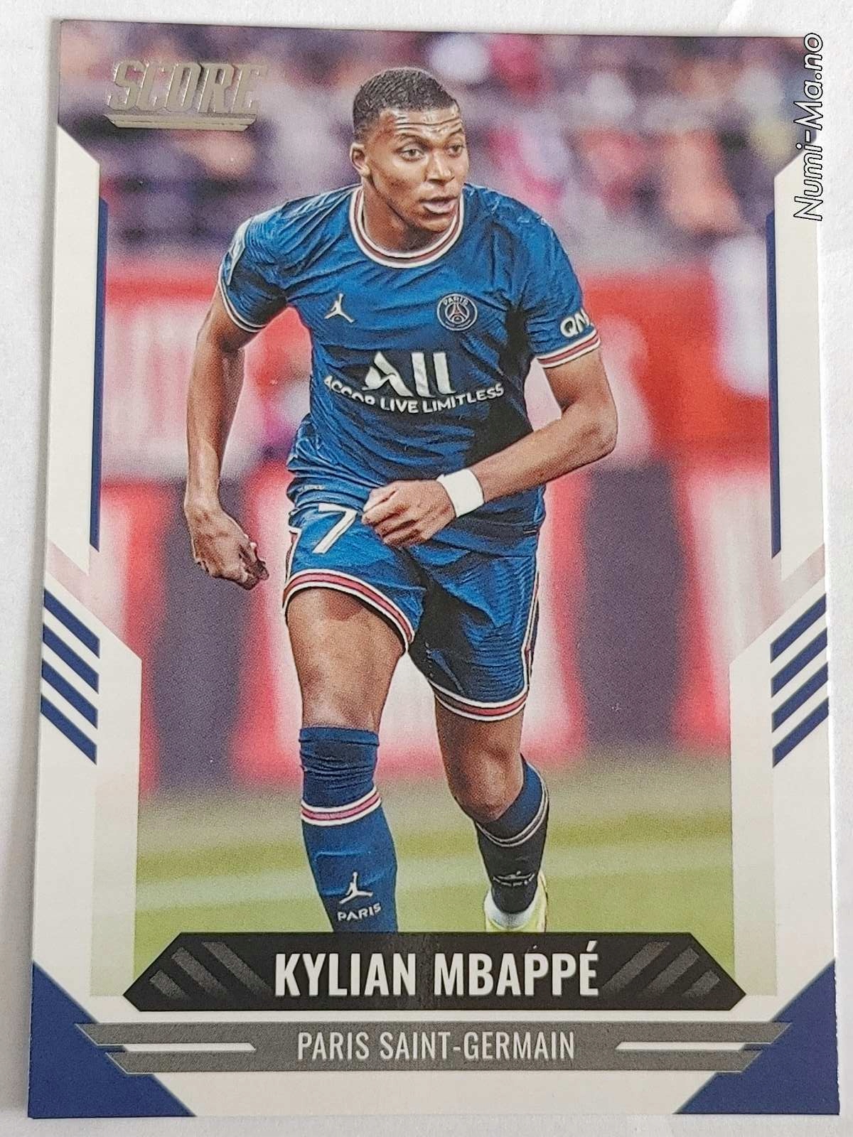 Panini Score Soccer Psg 157 Kylian Mbappe 5221