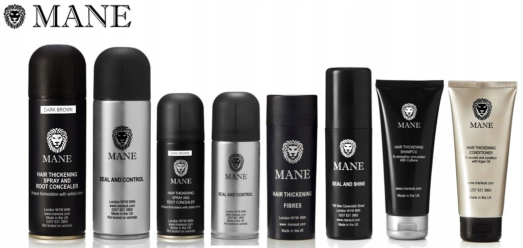 Mane 200ml lakier zagęszczający włosy w sprayu Marka inna marka
