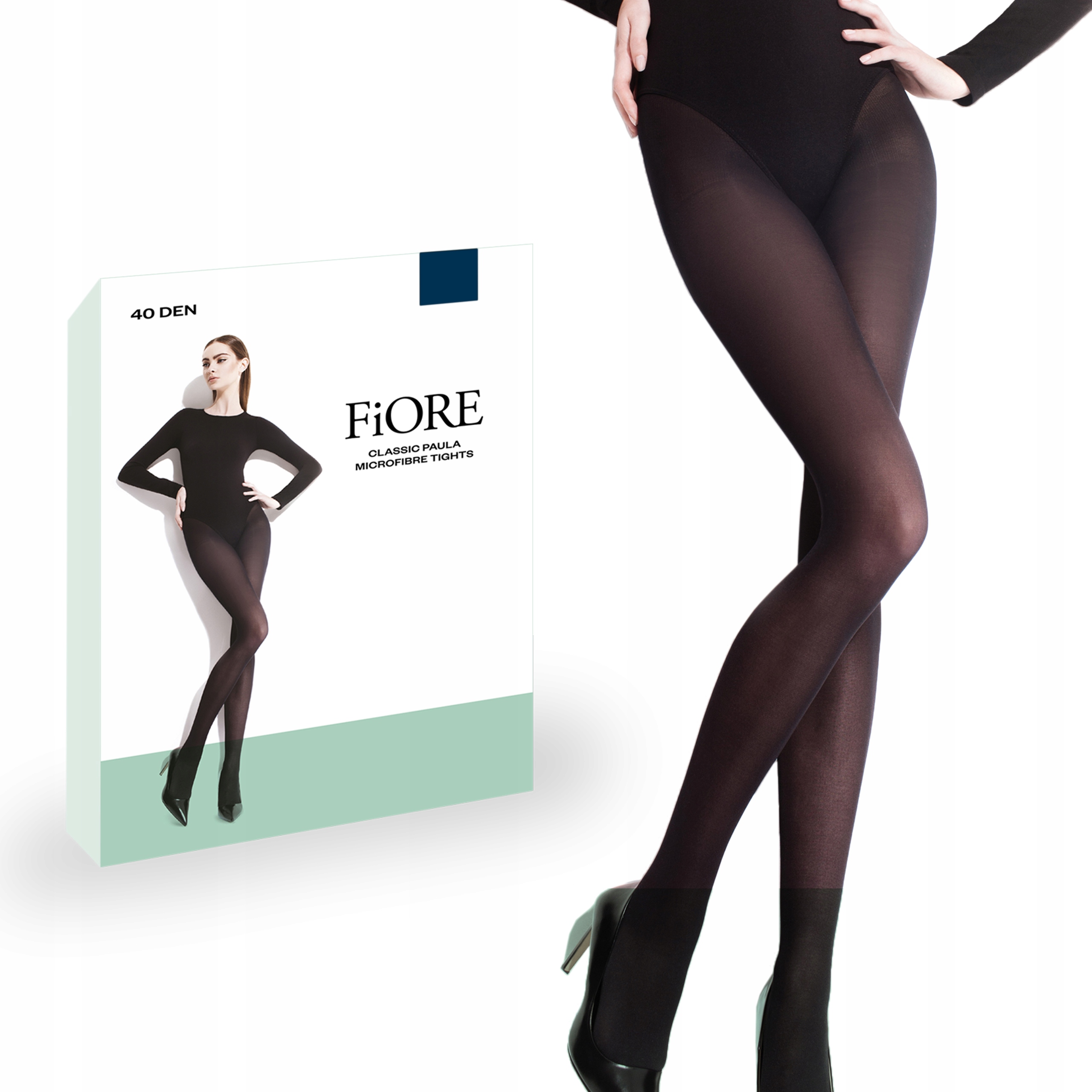 

Fiore rajstopy Paula 40den Mikrofibra Granat 6-XXL