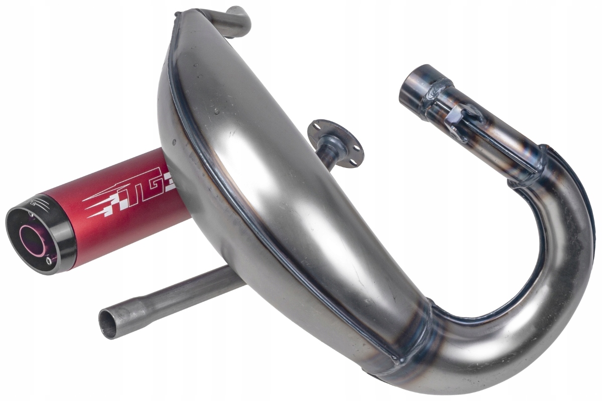Výfuk Tecnigas E-nox Evo 2 Steel Red Alu, Sherco Sm-r Se-r 50 (e)