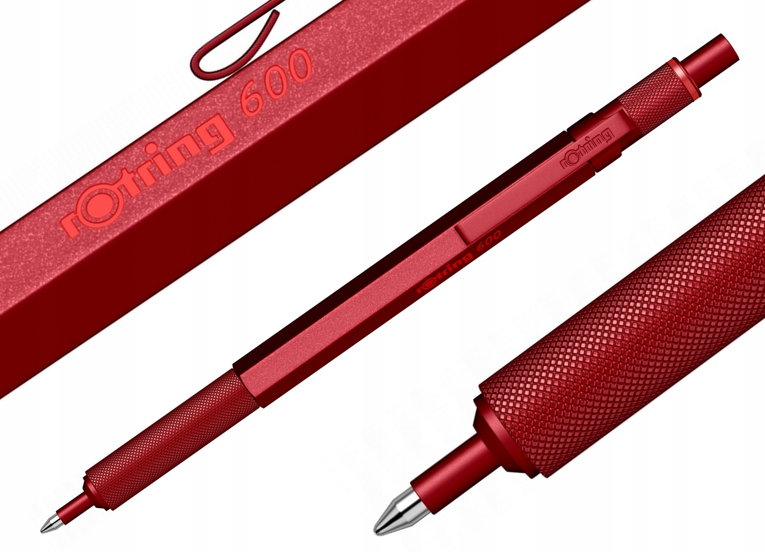 Długopis Premium Metalowy RO600 Czerwony Rotring