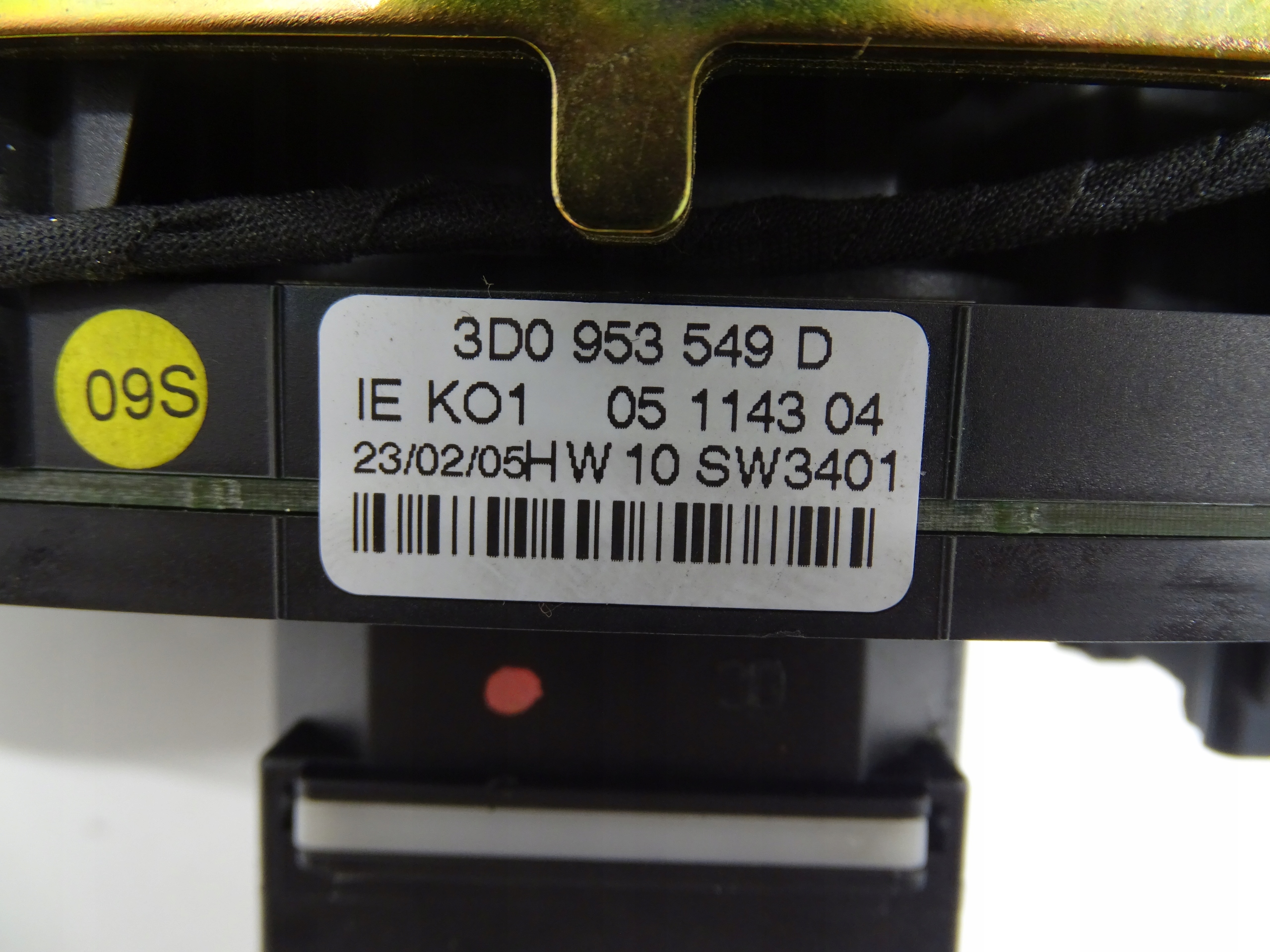 control ring ZWIJAK BENTLEY CONTINENTAL 3D0953549D
