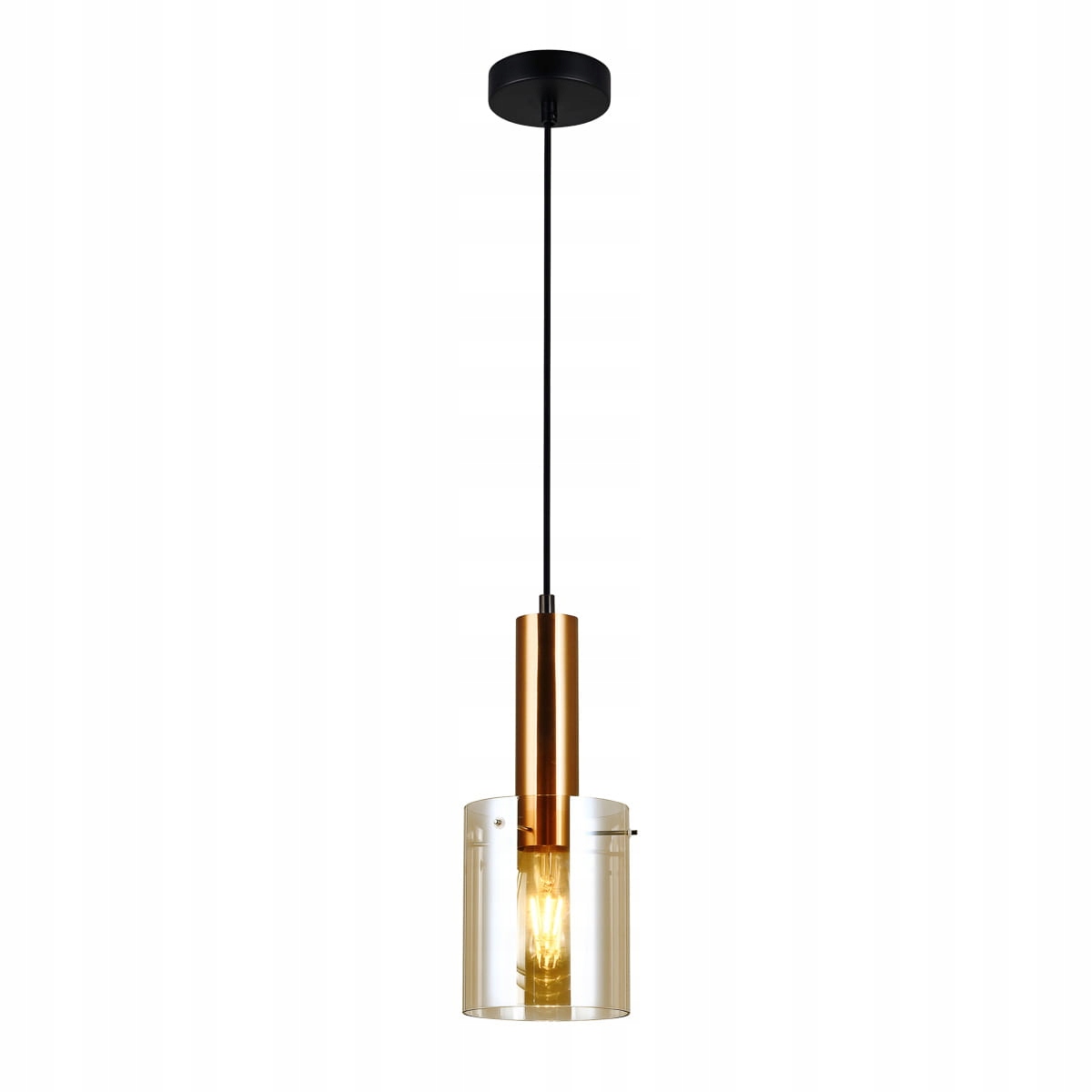 Italux Závěsná lampa Sardo mosaz E27 moderní 40W stmívatelná