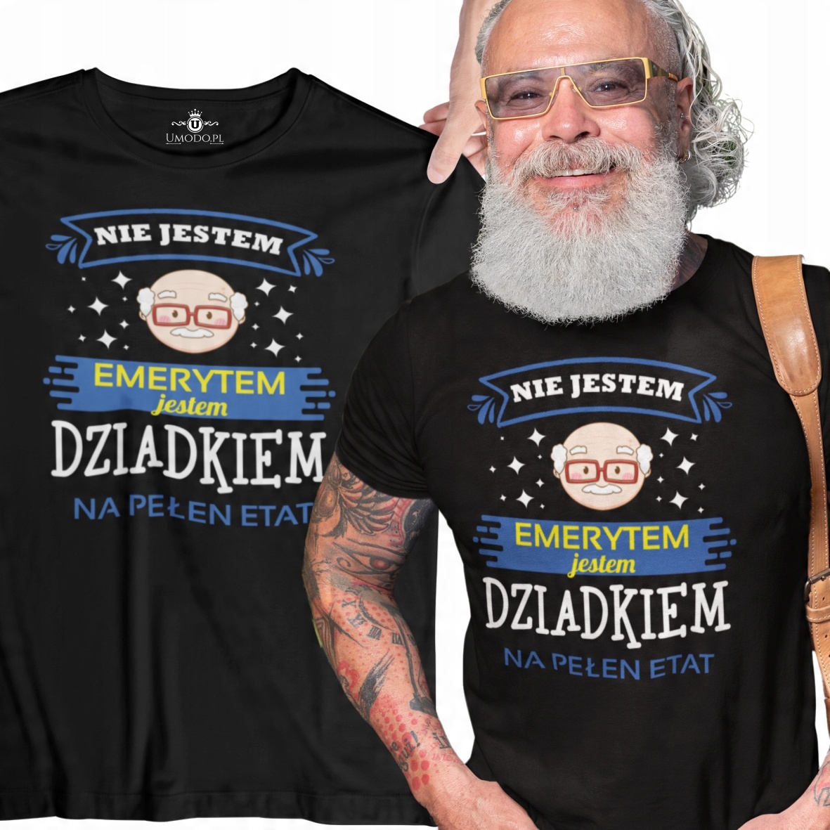

Koszulka Dzień Dziadka Dziadek Emeryt L