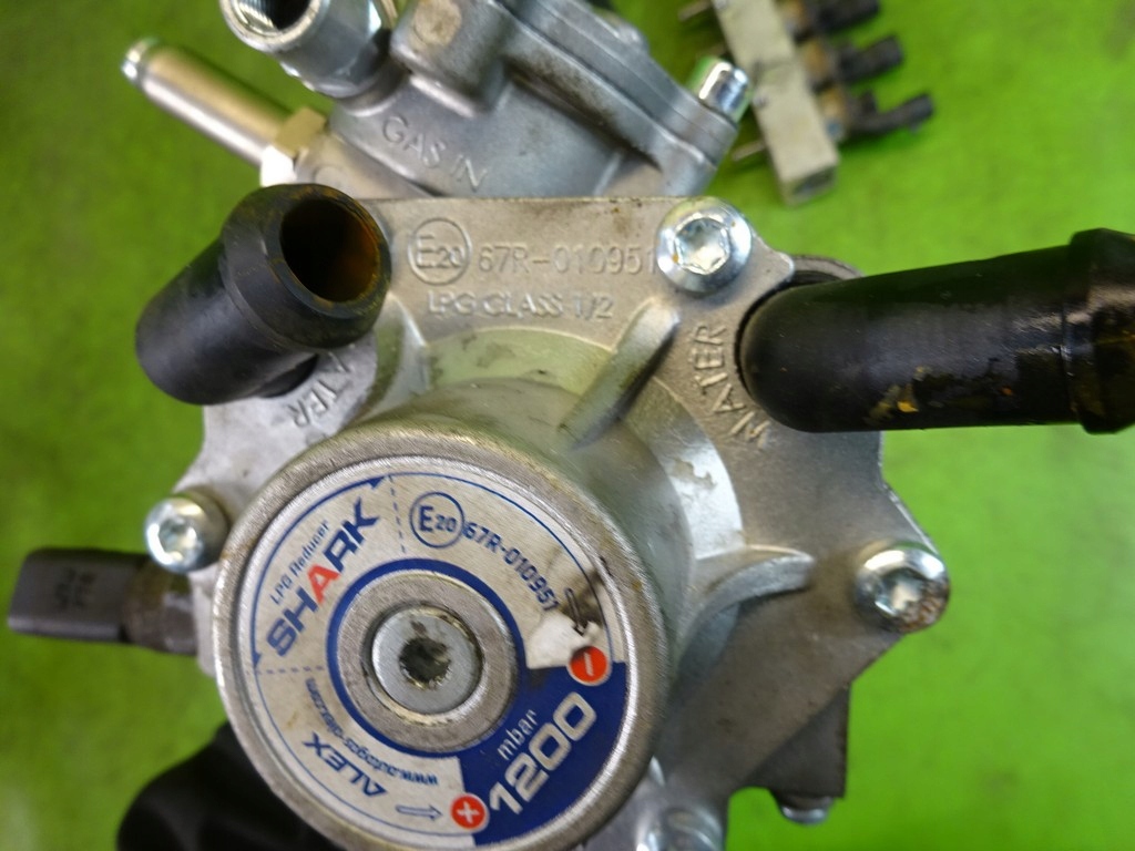 Instalacja gazowa parownik komputer LPG SHARK Engine Type Gasoline