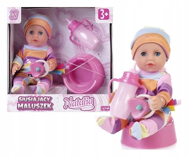 

Lalka Natalia Siusiający Maluszek 17 CM Akcesoria