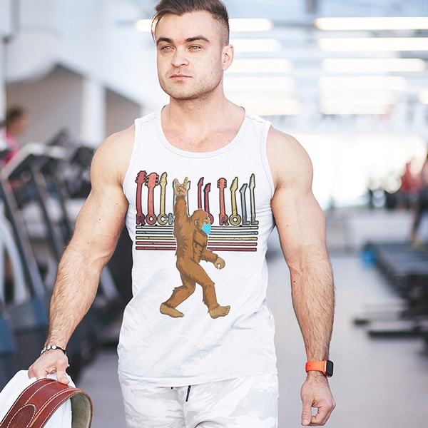 TANK TOP HORROR/ROCK BIGFOOT ROCK ON Rozmiar XL