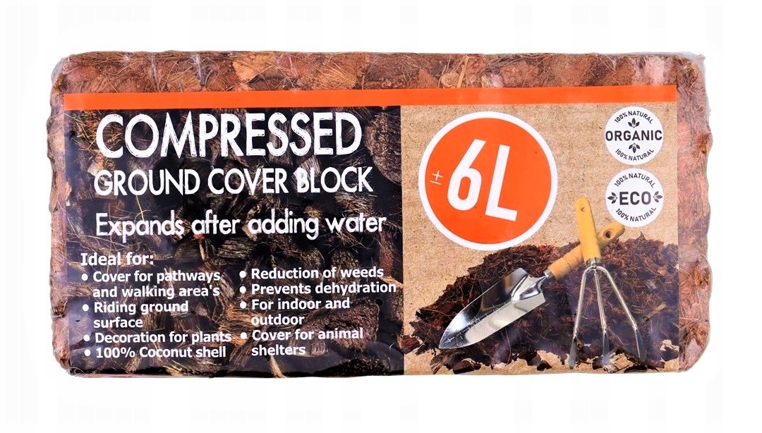 CHIPSY KOKOSOWE COCO CZIPSY Podłoże Zrębki 6L EKO