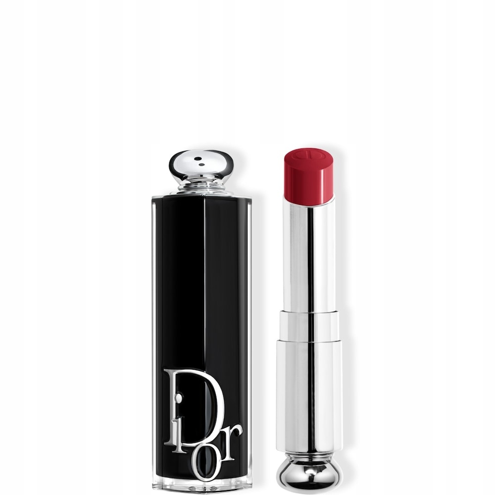 Christian Dior , Addict, Shine, krémová rtěnka, červené srdce, plnitelná, 3,2 g