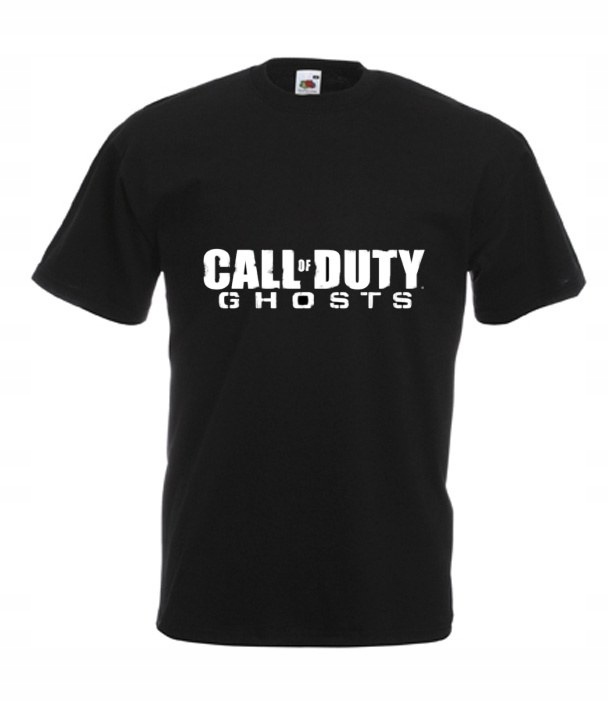 

Koszulka Męska Czarna Call of Duty Wzory