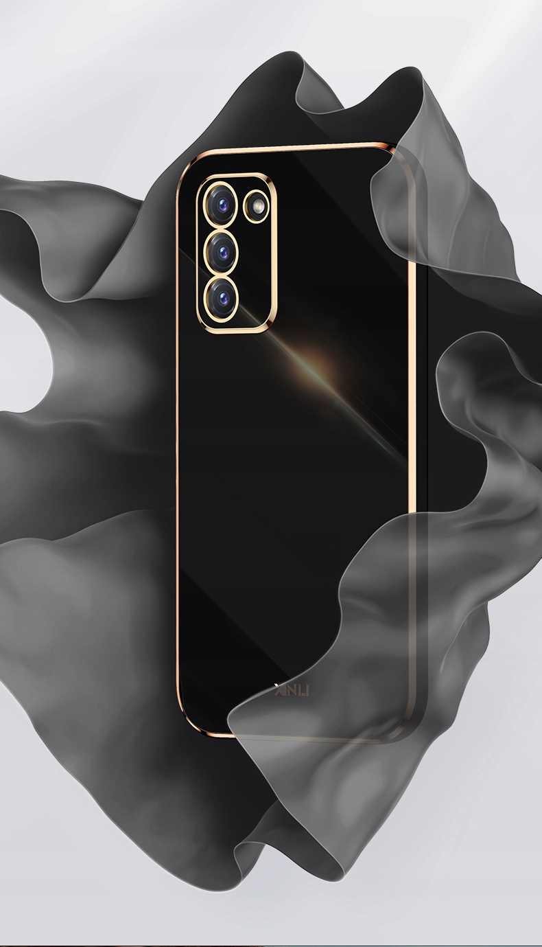 ETUI GLAMOUR DO SAMSUNG S20 FE / S20 FE 5G + SZKŁO Kolor czarny