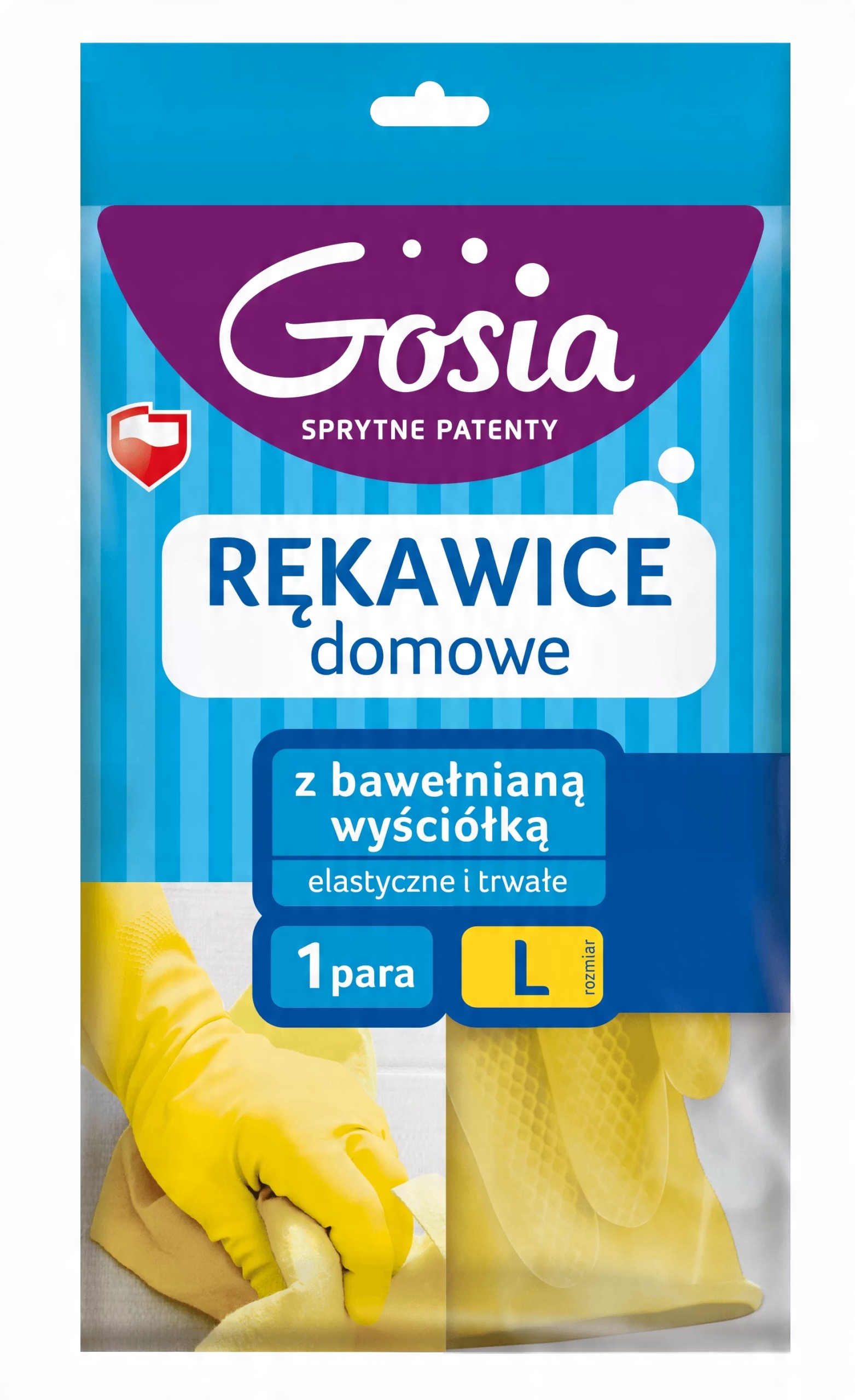 

Gosia Rękawice Domowe Gumowe Gospodarcze Rozmiar L