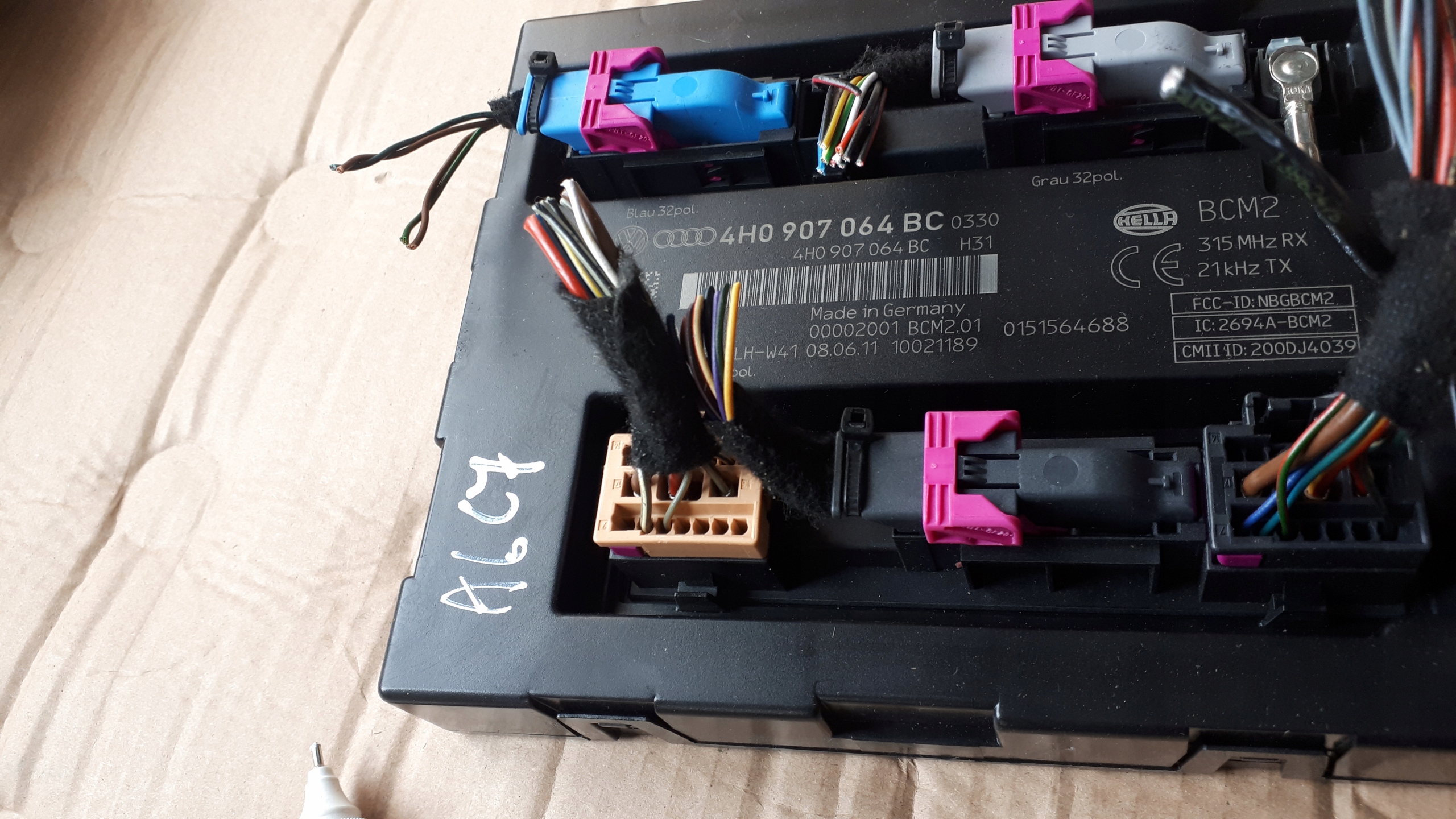 A6 C7 4G module control unit KOMFORTU 4H0907064BC A7