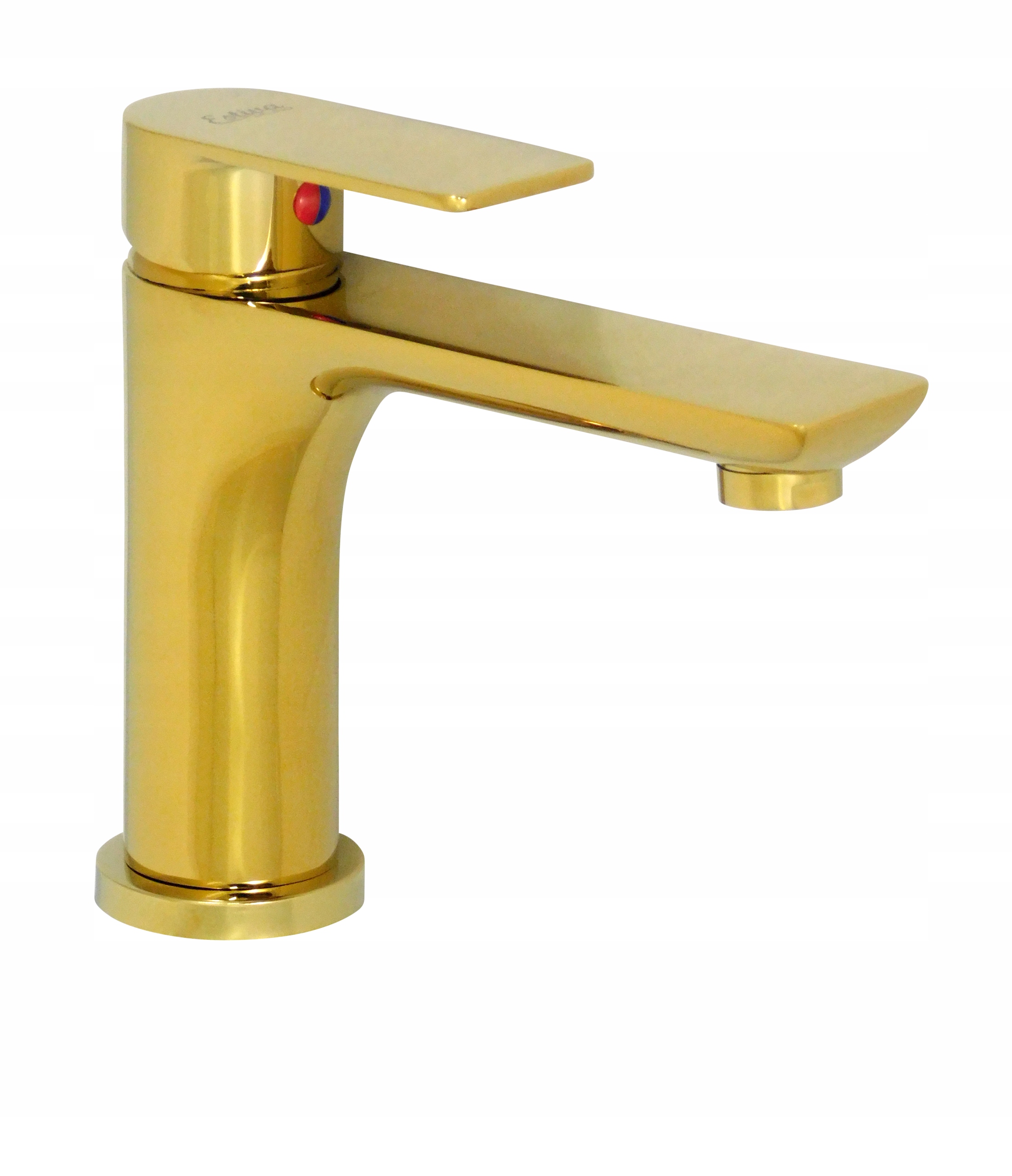 

Bateria Umywalkowa łazienkowa złota Niska 15,5 cm