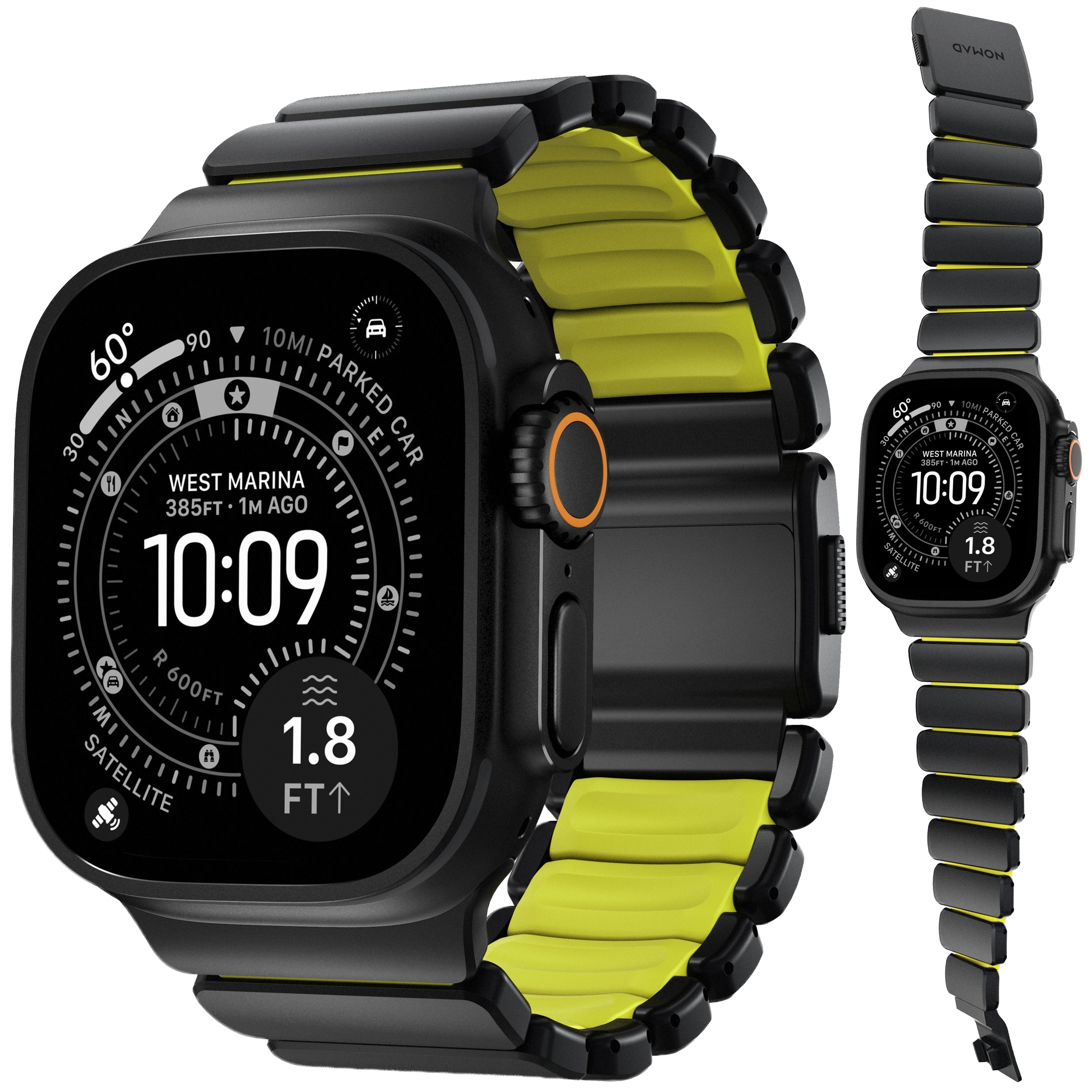 Nomad Stratos Band Bransoleta Tytanowa do Apple Watch 49 46 45 44mm