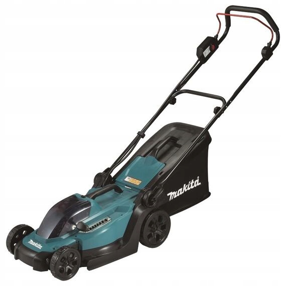 Makita DLM330Z aku sekačka 1*18V, 33cm, 20-75mm výška sečení, koš 30l, bez