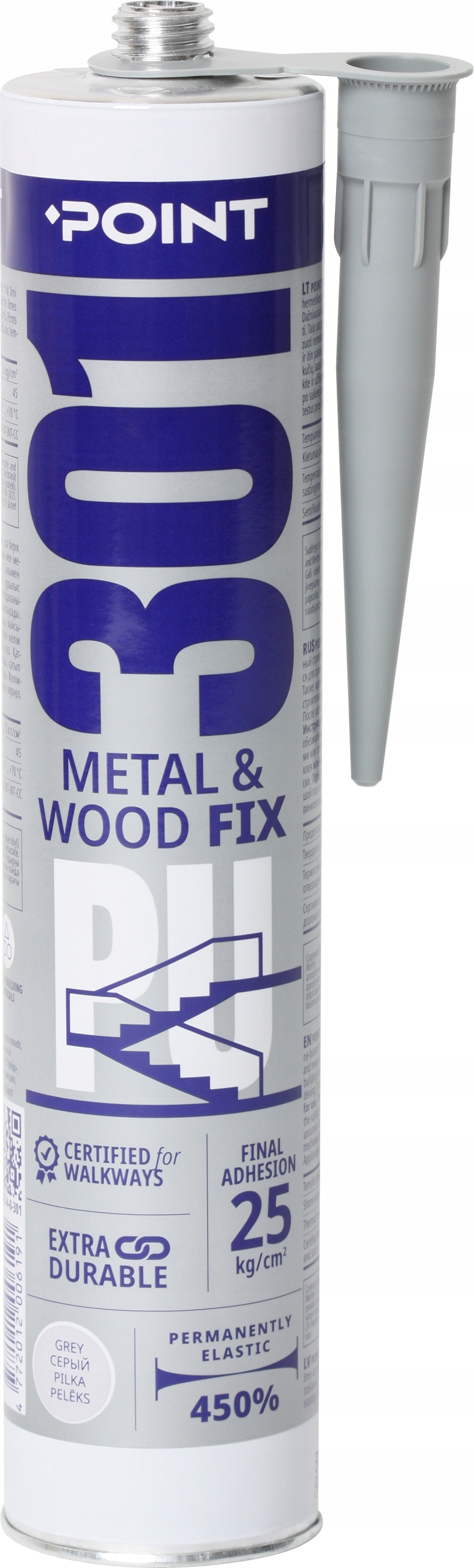

Klej Pu do schodów stopnic drewna metalu 300 ml