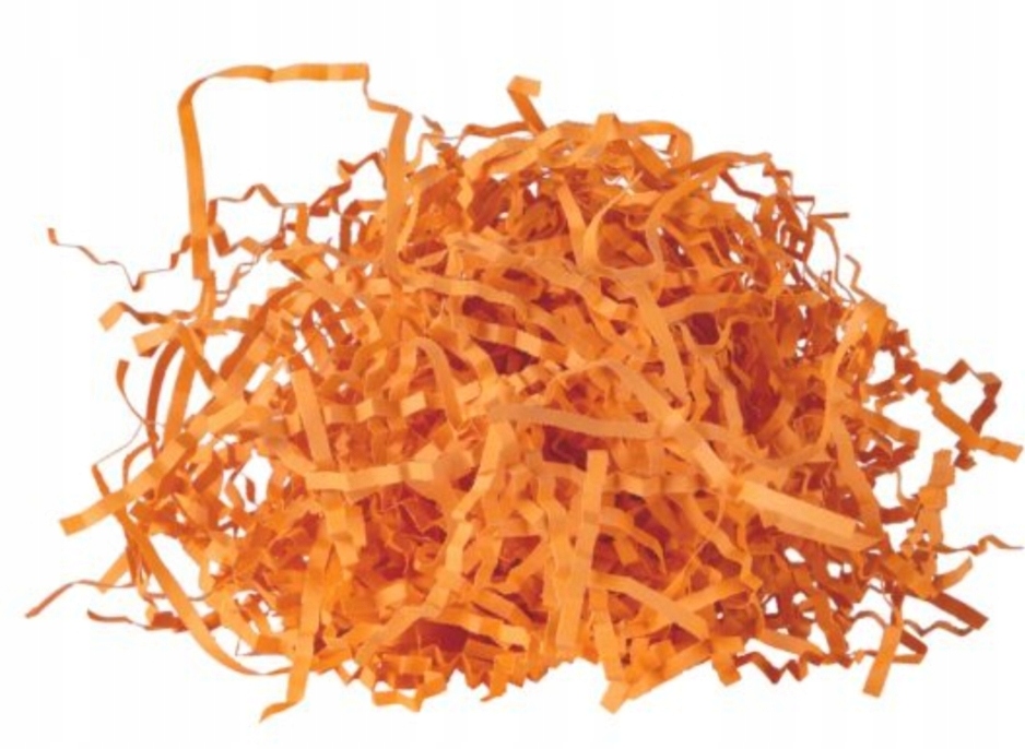 

Wypełniacz Dekoracyjny Papierowy Pomarańczowy 1KG