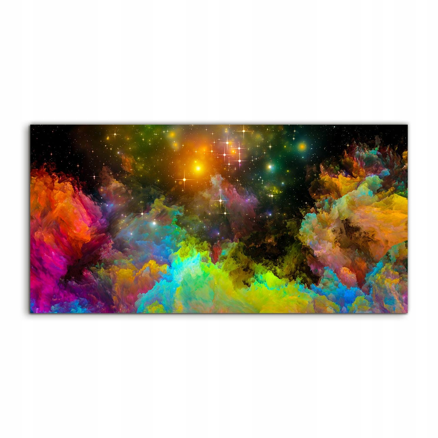 Akrylový obraz 140x70 na stenu Galaxia Hviezdy