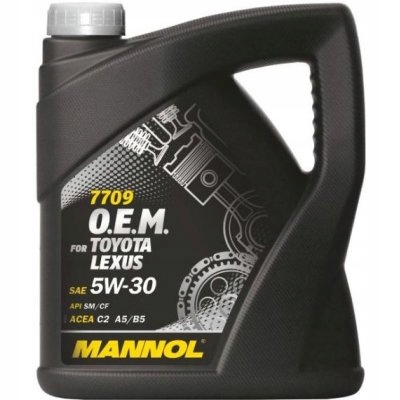 

Olej Mannol Oem 5W30 Toyota Lexus 4L tanie filtry
