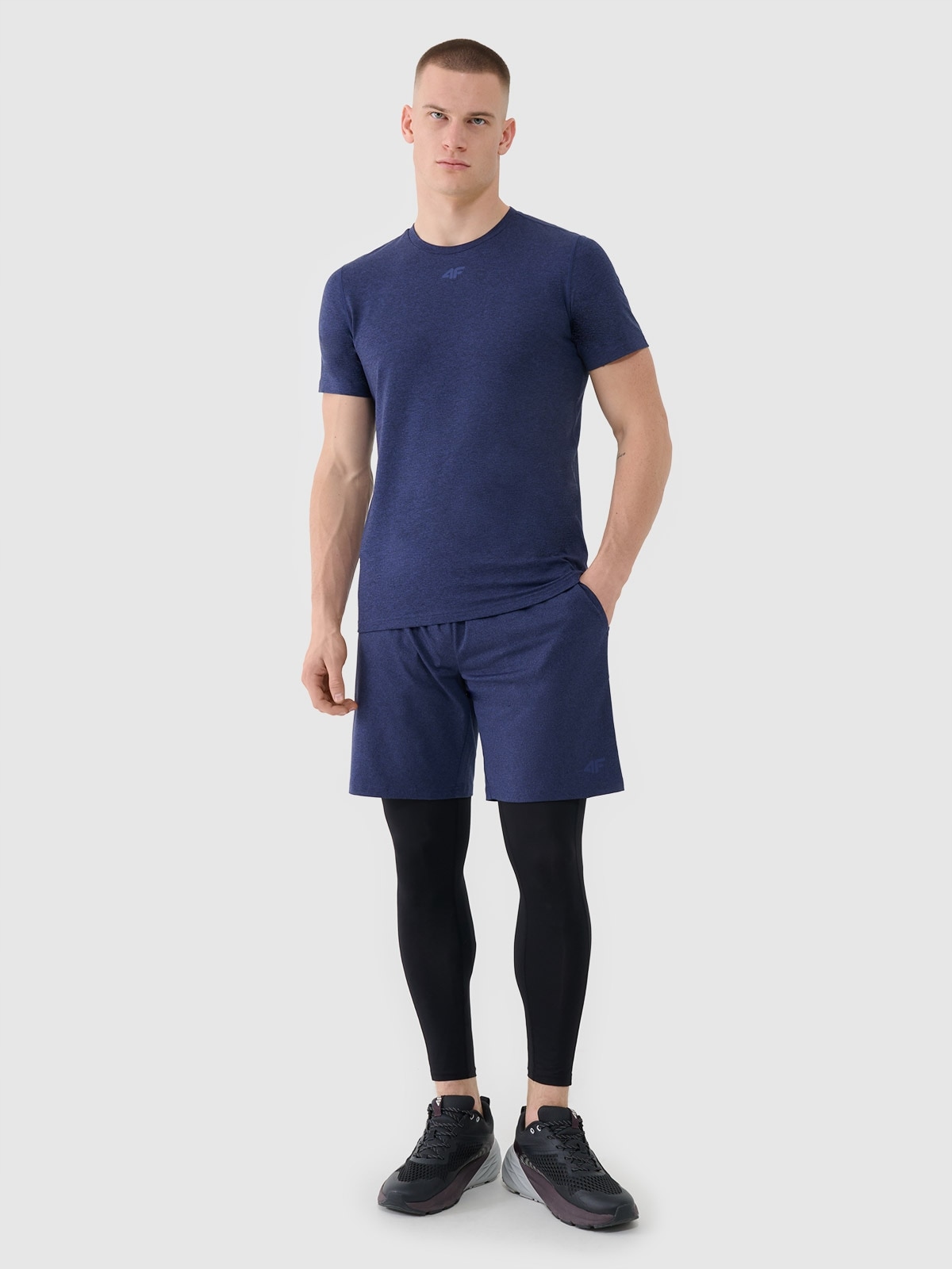 SPODENKI MĘSKIE 4F TRENINGOWE SZYBKOSCHNĄCE M0912 SS25