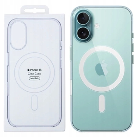 Kryt na mobil Apple iPhone 16 Clear Case s MagSafe