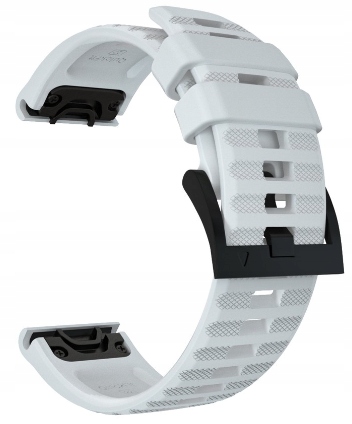 

Pasek 26mm QuickFit Garmin Fenix 5X 6X 7X Biały