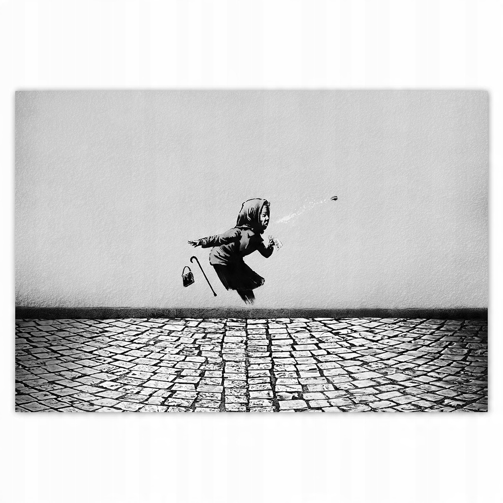 

Fototapety flizelina 152x104 Banksy Babcia