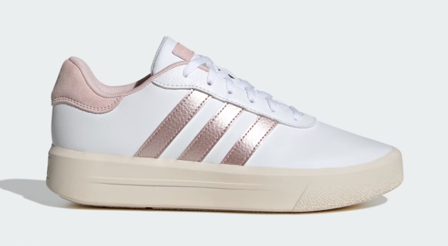 Adidas Court Platform Dámské Bílé Sportovní Boty 38 Jte
