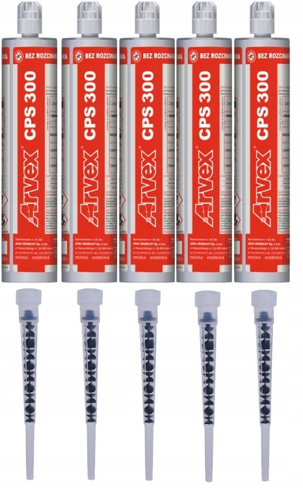 

Hm kotwa kotwy chemiczna żywica Arvex CPS300 5 szt