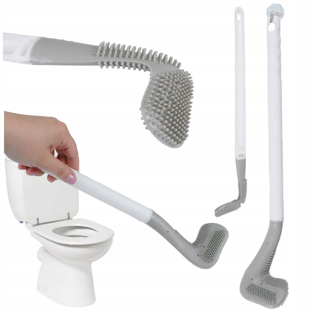 

Silikonowa Szczotka Toaletowa Do Toalety Wc Haczyk