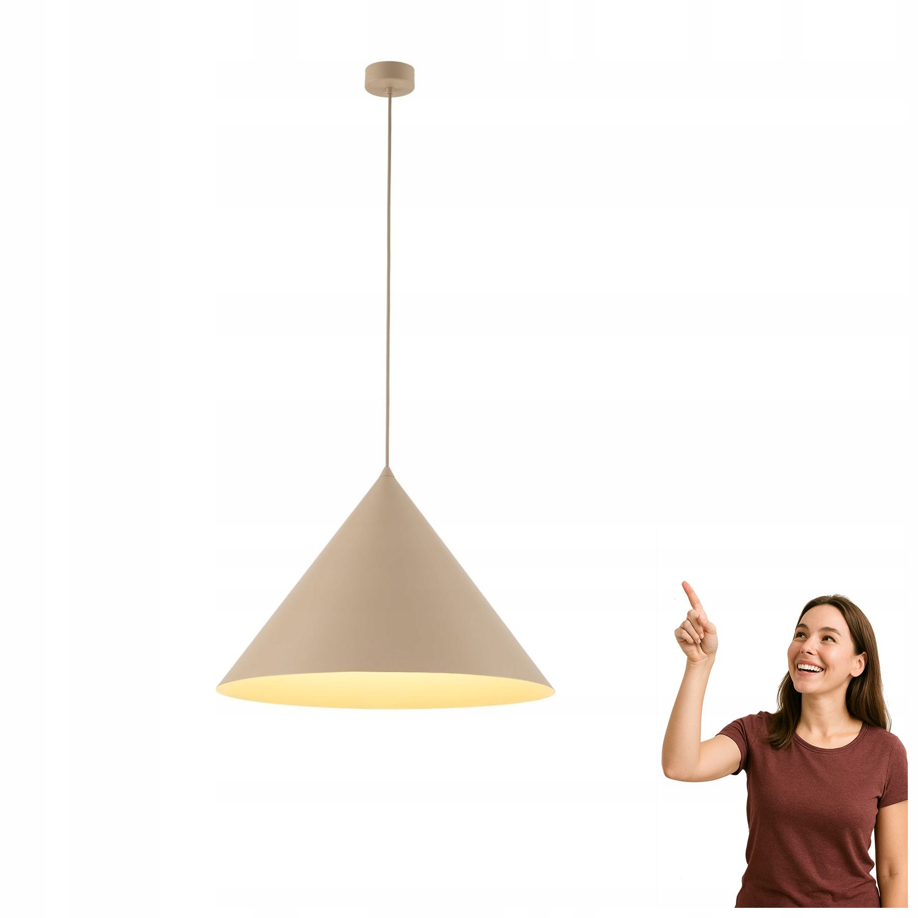 Závesná lampa Cono Sabia XL 10622 Tk Lighting