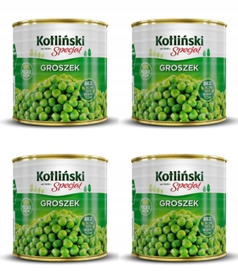 Levně 4x 2500g Kotlinský Gastro Groszek