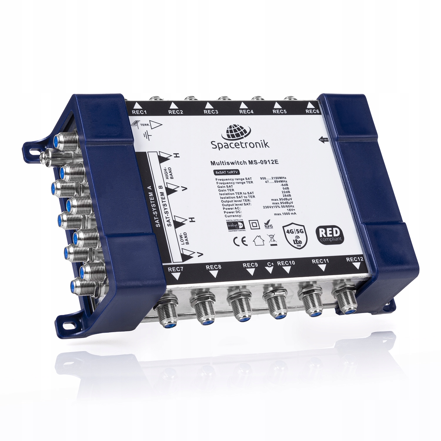 Multiswitch 9/12 Spacetronik řady E MS-0912E