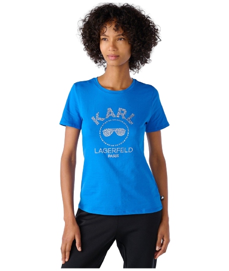 Karl Lagerfeld dámské tričko Sparkly Karl S