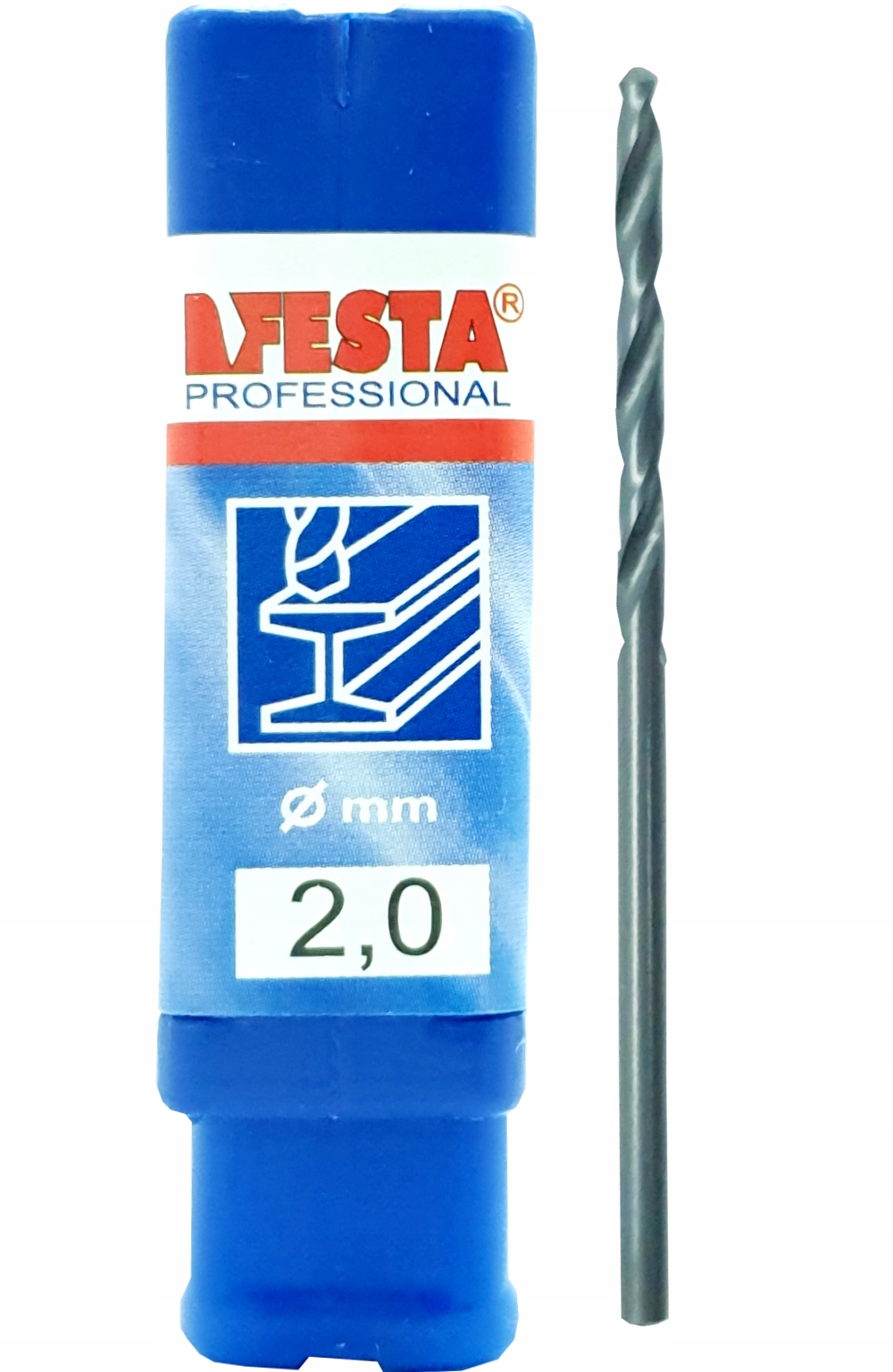 

Wiertło Do Metalu Hss 2,0 mm Din 338 Festa 1 szt.