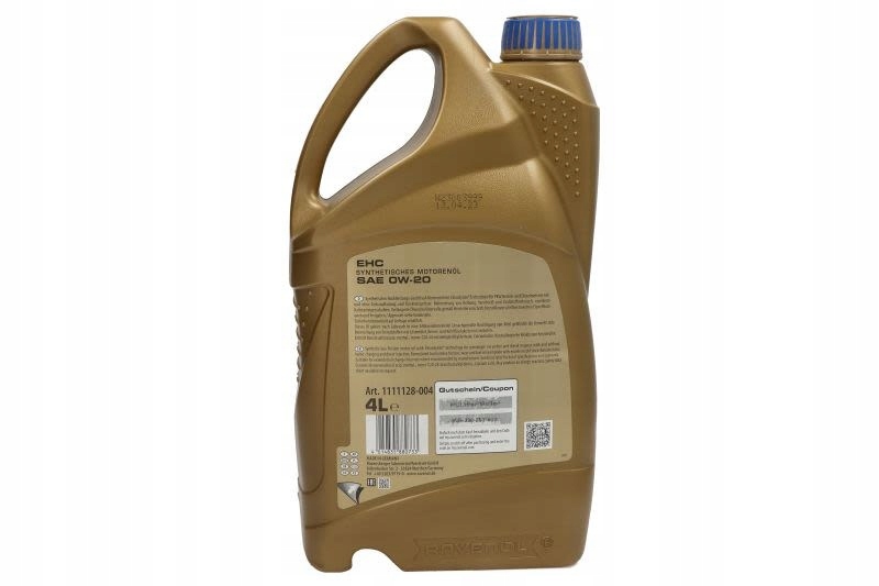 Motorový olej Ravenol Rav Ehc Sae 0W20 4L