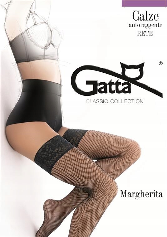 

Gatta Margherita Ponczochy dams wz.01/3-4/Nero