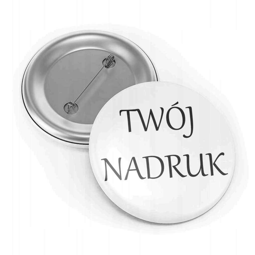 

Personalizowana przypinka 59mm