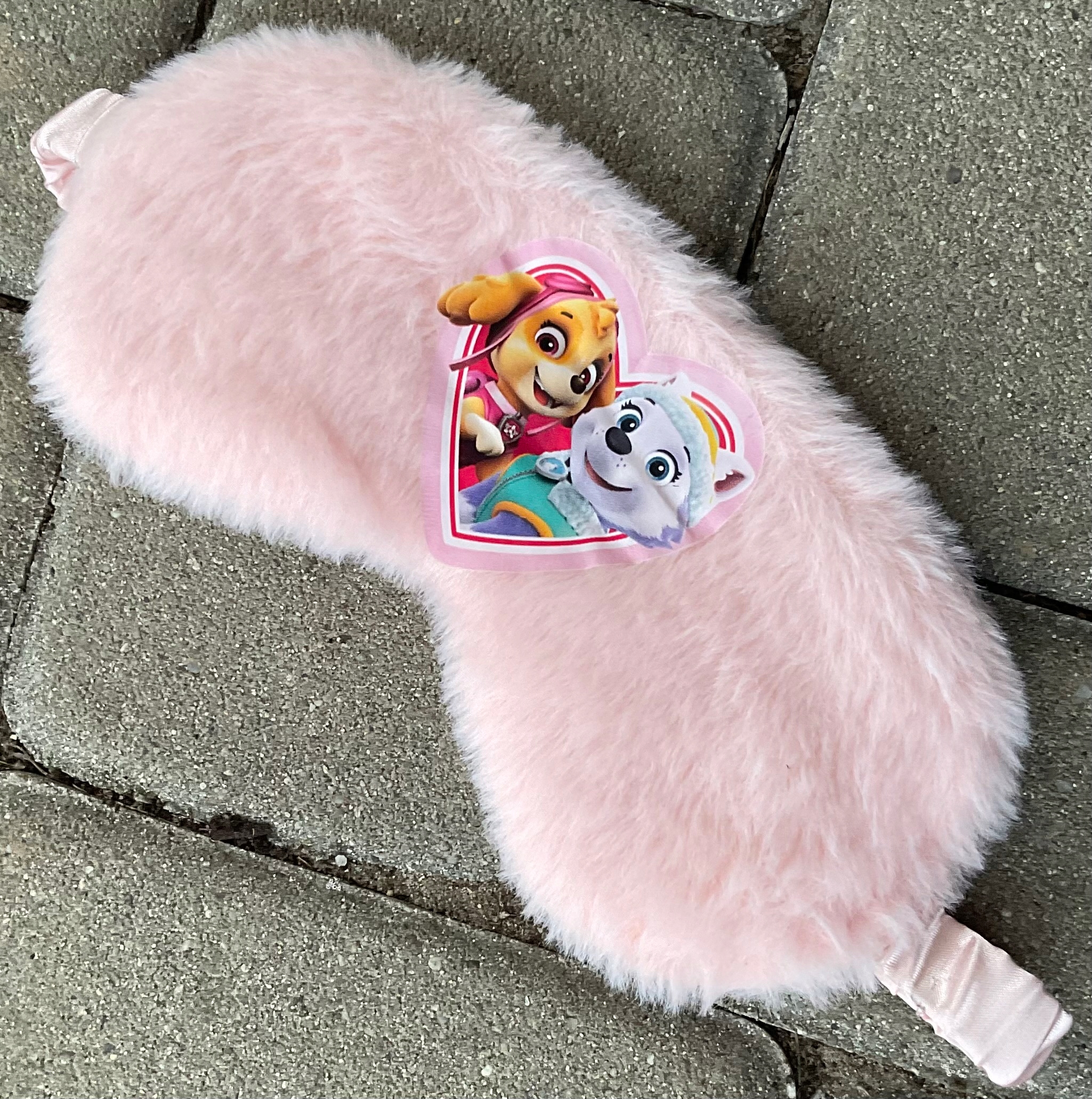 OPASKA NA OCZY MASKA DO SPANIA SNU RELAKSU NA GUMCE PSI PATROL OLDMAN Model na oczy