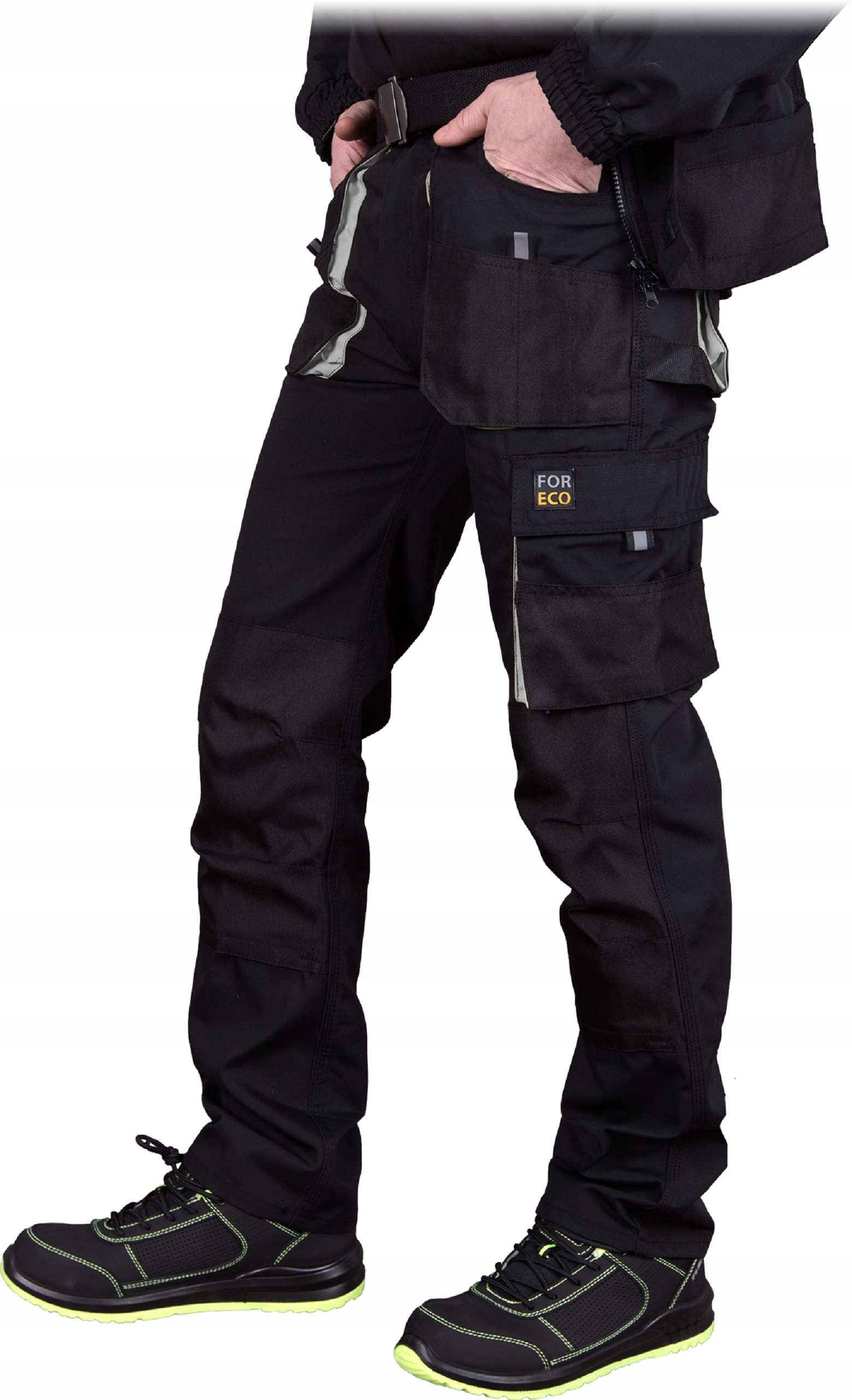 Spodnie robocze ochronne MOCNE SZWY BHP roz 62