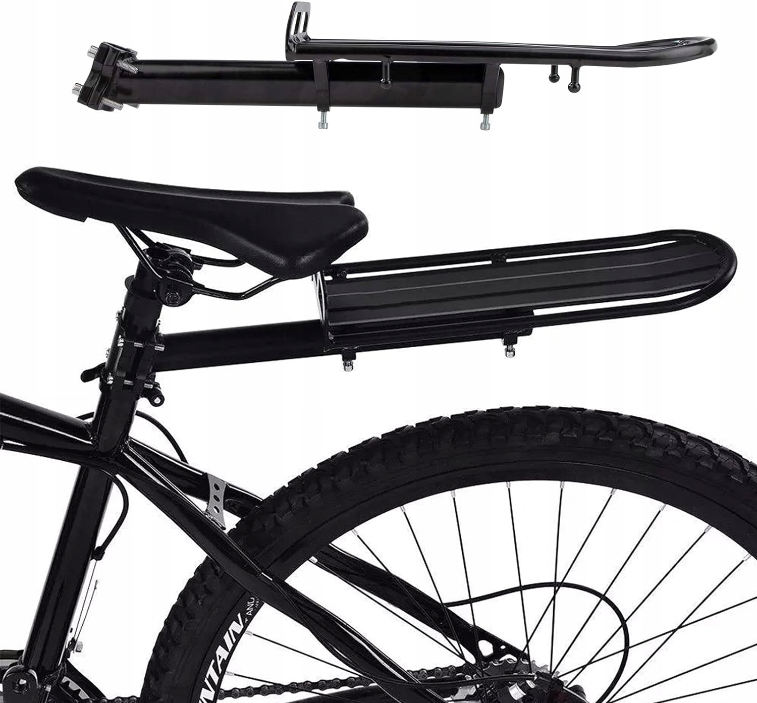 Bagażnik Rowerowy, Bagażnik na Rower Górski, Bagażnikowa na Tylne Siedzenie Model Bagażnik na rower