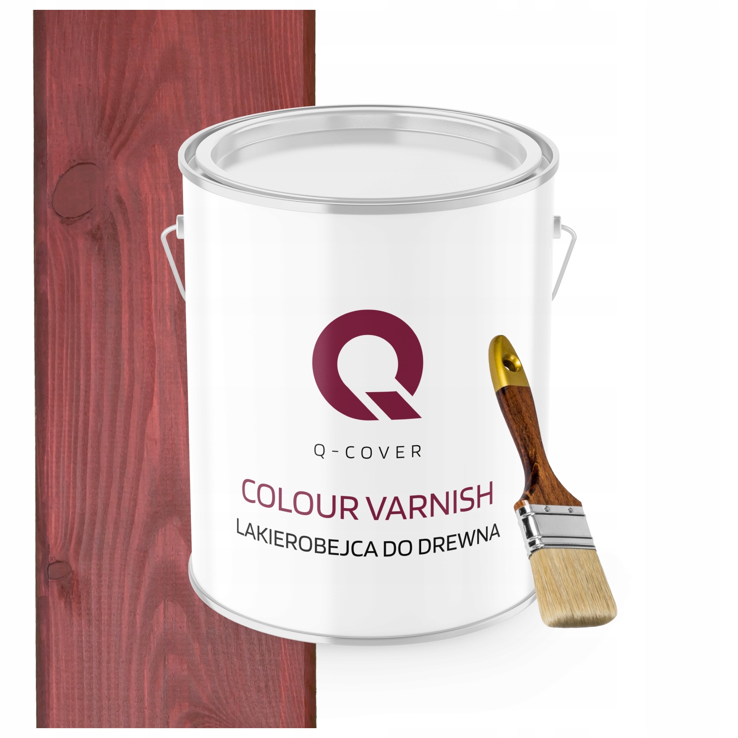 Lakovna Na Dřevěné Prvky 3V1 Višeň Japonská Polomatná 2,5L+BONUS