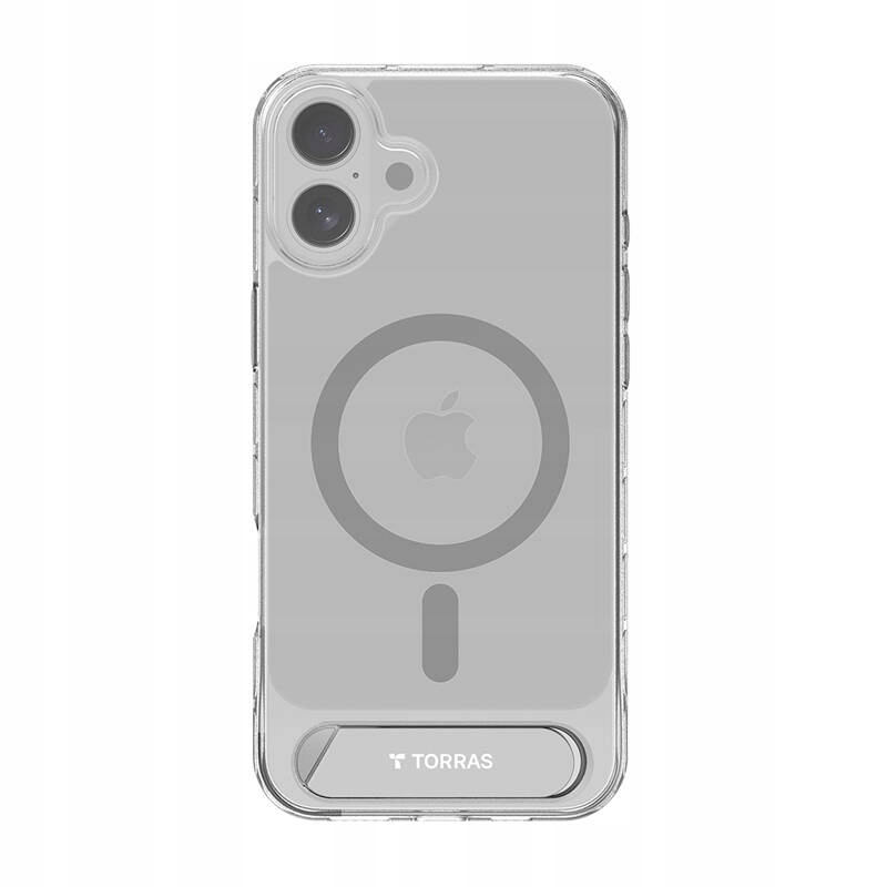 Etui Torras Pstand Series do iPhone 16 (przezroczyste) Torras