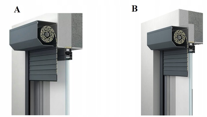 ROLETY ZEWNĘTRZNE ELEKTRYCZNE NA WYMIAR 180x220 Szerokość produktu 180 cm