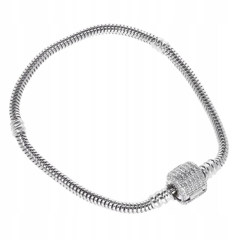 Stříbrný náramek Ag 925 modulární vel.19