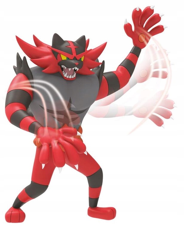 Figurka Pokemon Incineroar Bitewna z Funkcją Ataku Ruchoma Marka Jazwares