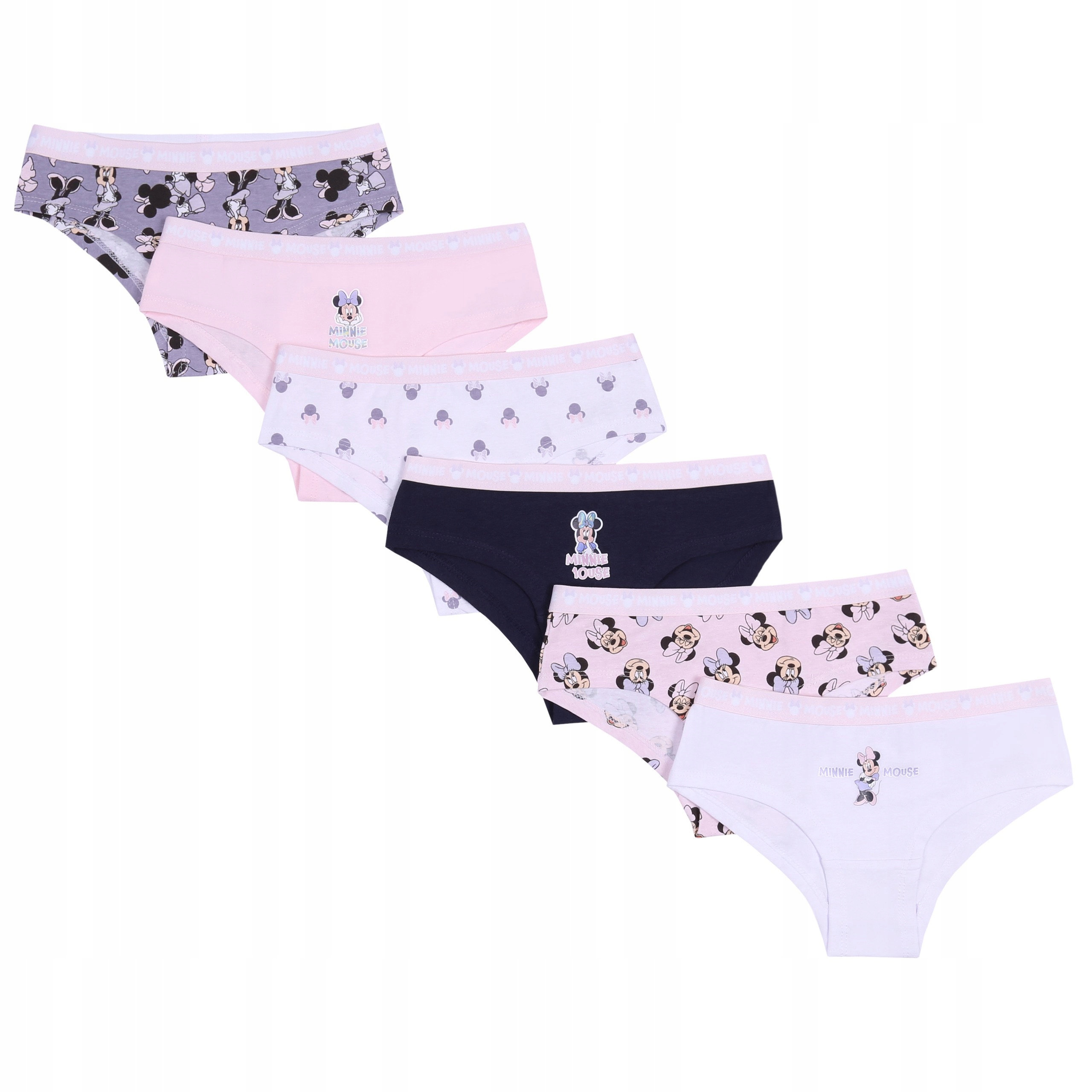 

6x Dziewczęce majtki Myszka Minnie Disney 122 cm